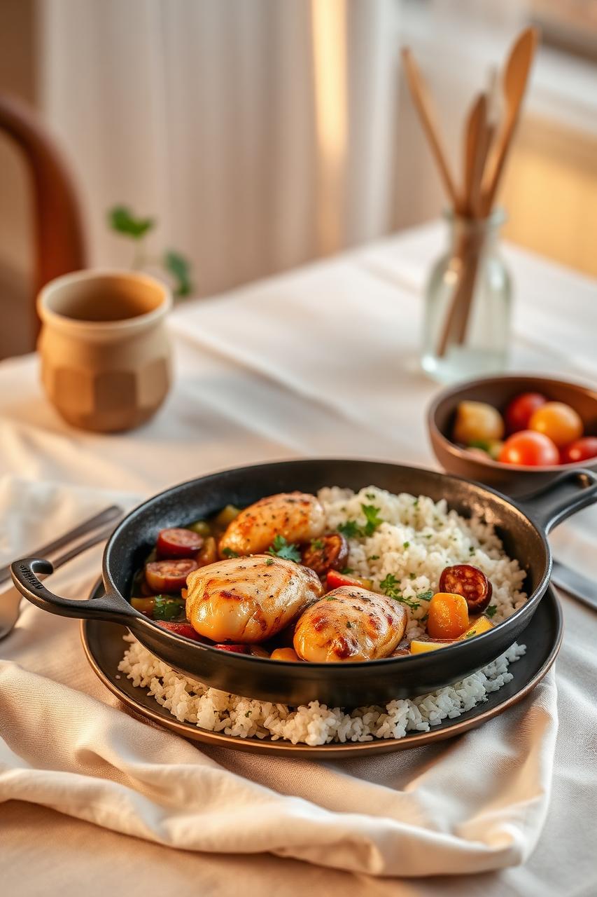 Quick 30-minute skillet dinner